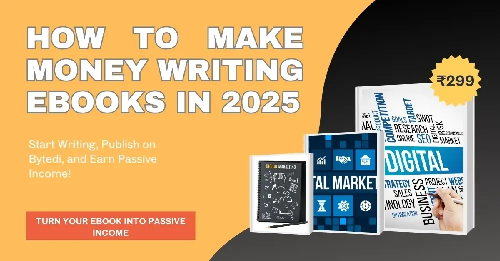 How to make money writing ebooks – Earn passive income with ebooks online sel